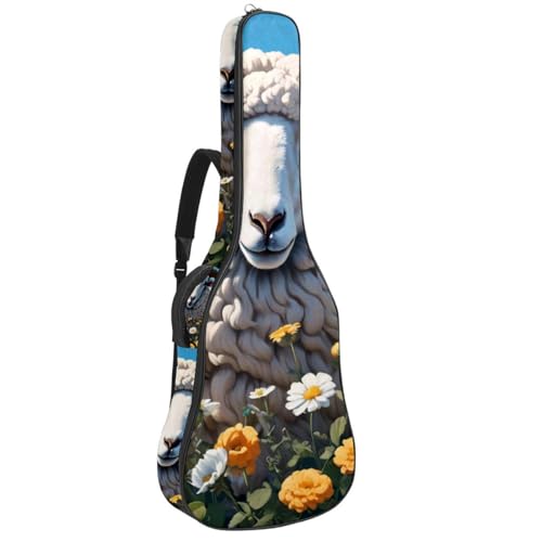 Sac pour guitare étanche à poches multiples avec protection contre la pluie