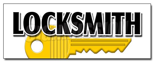 48" Locksmith Decal Sticker Keys Made Service Locked Out Mobile Security