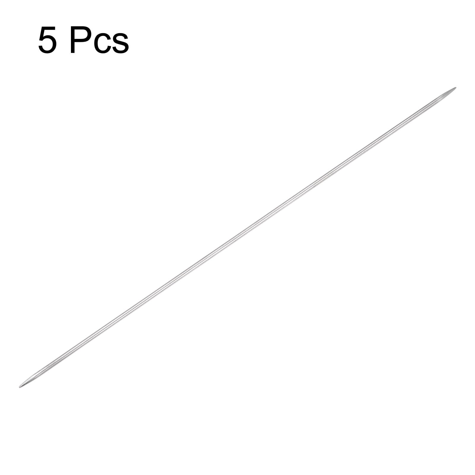 QUARKZMAN Extra fijne breinaalden 0,8 mm diameter 14 cm / 5,5 inch