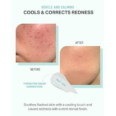BRING GREEN Tea Tree CICA Facial Sun Cushion SPF 50+ PA++++ | Korean Mineral Sunscreen for Face | Non-Nano, Reef-Safe, Redness Correcting with Zinc Oxide | Travel Size Sun Protection