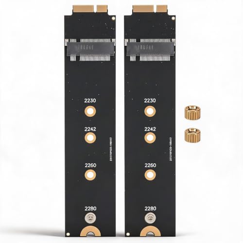 Zopsc 2�s�[�X �R���o�[�^�[ SATA M.2 NGFF SSD - 2010 2011 OS X Air A1370 A1369�p SATA M.2 NGFF SSD�p
