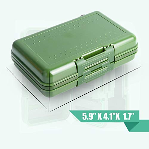 Image of M MAXIMUMCATCH Maxcatch Two-Sided Waterproof Fly Box Easy Grip Foam Jig Fly Fishing Box