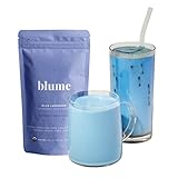 Blume Blue Lavender Latte - Calming Lavender Tea latte to Calm - Lavender Milk Tea with Blue Spiruli