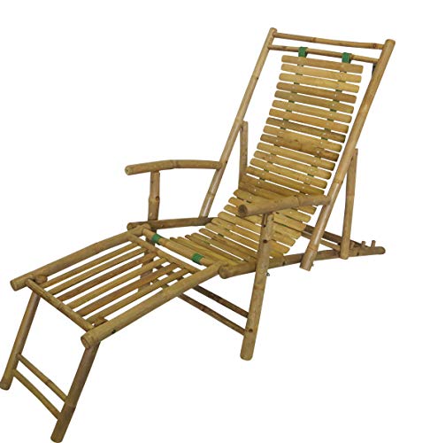 Mgp Bamboo Recliner Lounge Chair 24" W X 60" L #TOP26