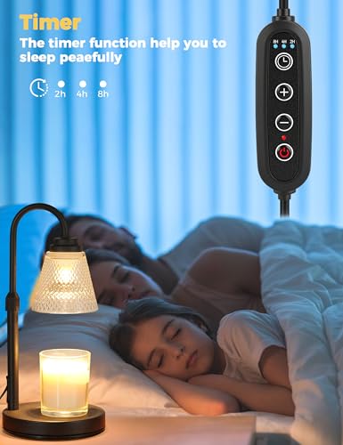QUTADI Candle Warmer Lamp with Timer Dimmer Review
