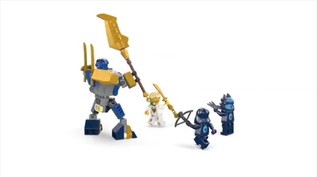 LEGO NINJAGO Jay's Mech Battle Pack with 4 Minifigures