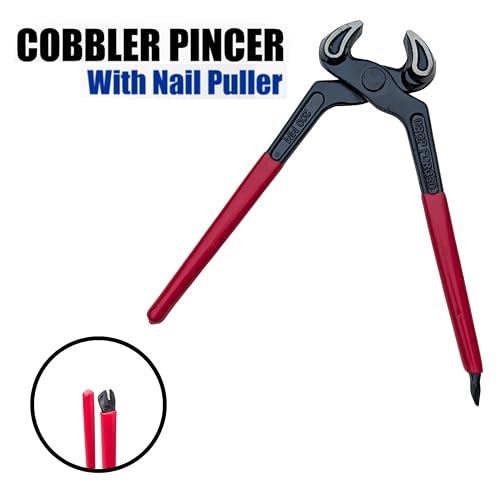 Image of Cobbler Pincer with Nail Puller Set of 1Pcs, 200 Mm, Drop Forged Steel Carpenter Cobbler Pincer Tools Plier For Home Industrial use