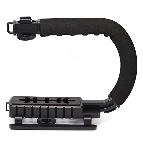Image of Dioche Camera Stabilizer, Video DV SLR Camera Stabilizing Handle Gimbal Stabilizer for Camera Accessories Black Super Grip for DSLR DV Camcorder