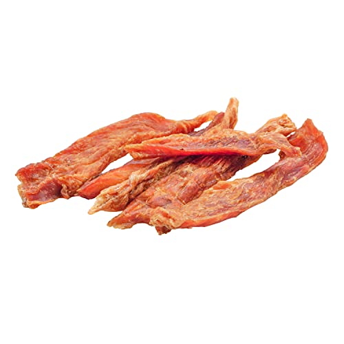 123... Hund dabei! - Filete de pollo para perros – Bocadillo magro, natural, 100 % de pollo, rico en proteínas y bajo en calorías, bien digerible, sin aditivos, para todas las razas de perros