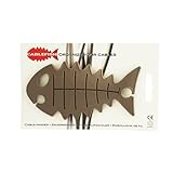 【正規輸入品】 Cleverline ケーブルオーガナイザー Cable Fish ブラウン 789713