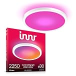 Innr Smart LED Ceiling Light, Zigbee, Works with Hue* and Alexa (Bridge Required), White & Colour, RGB Lights, Bedroom LED Lamp Dimmable, 30cm, 2250 Lumen