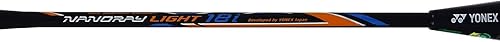Miniatura 5 de Yonex Nanoray Light 18i - Raqueta de bádminton de grafito (2.72 oz, 30 libras de tensión) y cubierta completa con 1 agarre