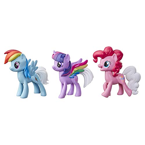 Figura My Little Pony 3 Pack Cores Surpresas - E7703 - Hasbro My Little Pony Figura My Little Pony 3