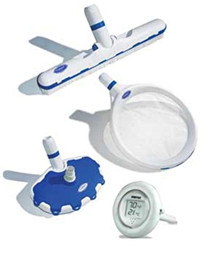 Swim Central HydroTools Cobalt Series Premium Pool Cleaning Maintenance Kit