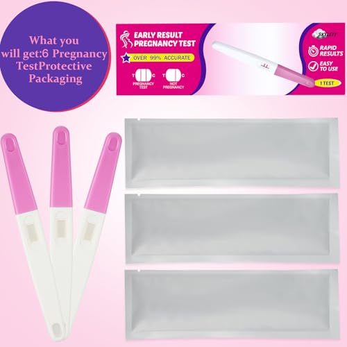Image of Skylety 3 Pack Fake Pregnancy Test Prank Kit - April Fools' Day Realistic Positive Result Joke Sticks Prank Fake Early Result Pregnancy Test for Hilarious Gags and Practical Jokes(Pink)