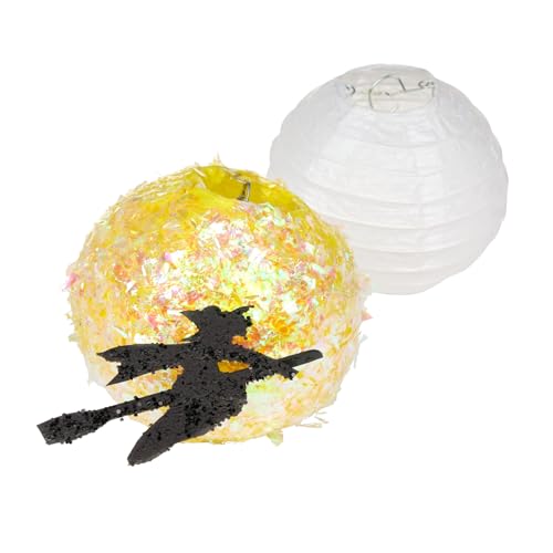 Image of Colorations Liquid Watercolor Tissue Paper Lanterns, Set of 12, Create Unique, Personalized Designs, Promotes Creativity & Expression for Kids, Create Beautiful Decorations, Each 5'' in Dia