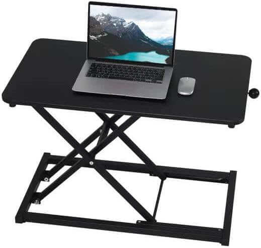 ADQZYWT Standing Desk Converter Adjustable Height ,Keyboard Riser for Stand Up Desk Riser ,Computer Keyboard Stand for Desktop ,Ergonomic Sit Stand