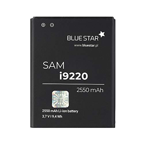 Blue Star Premiumu00a0Batería de Li-Ion litio 2550 mAh de Capacidad Carga Rapida 2.0 para Samsung Galaxy Note i9220