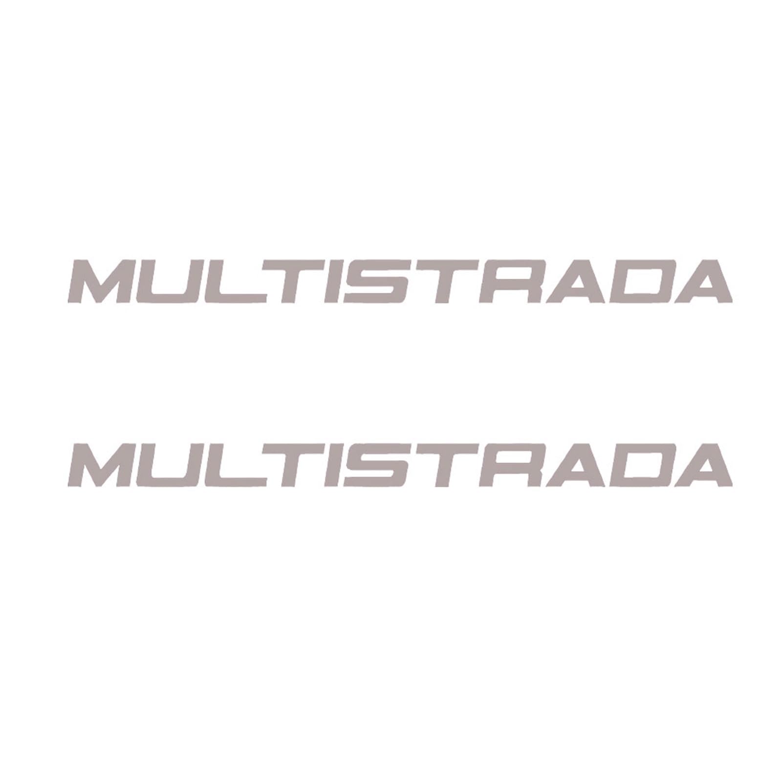 Cygglb Grey Motorcycle Stickers Waterproof Decal For Ducati Multistrada V4/950/950S/1200/1200S/1260/1100/1000