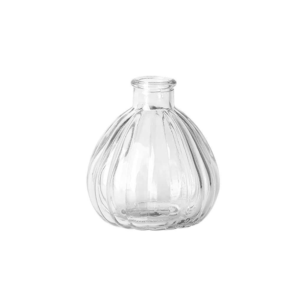 Petite bouteille en verre pour maintenir les tiges de fleurs séchées droites