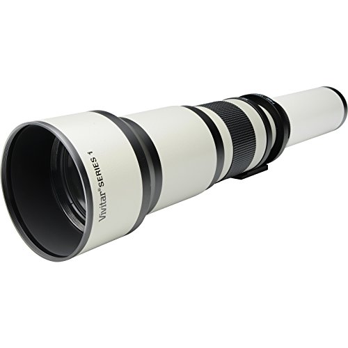 Lente Kelda 650-1300mm F8.0-16 Ultra Zoom teleobjetivo con el T-montaje para cámara réflex