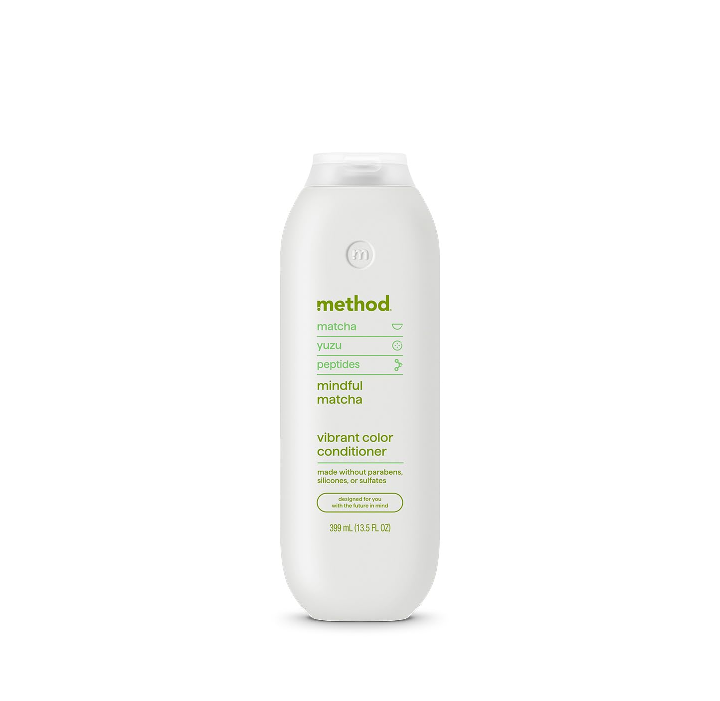 Method Color Protect Conditioner, Mindful Matcha – Safe for Color-Treated Hair, Protects from Environmental Stressors, with Strengthening Peptide – Paraben Free, Cruelty Free – 13.5 oz