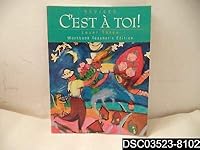 C'est a Toi Level 3 Revised Workbook Teacher's Edition 082192298X Book Cover
