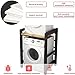 Stainless Steel Stackable Washer Dryer Kit Laundry for Bathroom Space Saving Cabinet Shelving Unit for Home Improvement Appliance