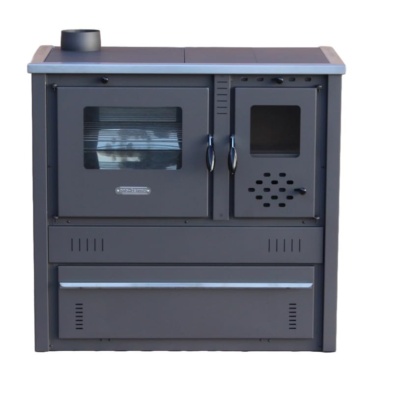 RUSTICO ECO Wood stove A+ 10 KW (Ø120 left)