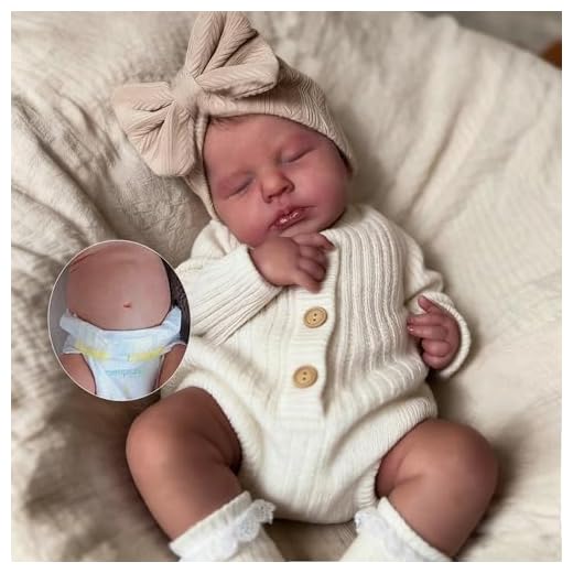 Zero pam Full Silicone Reborn Baby Dolls Girls-50CM Reborn Dolls Silicone Full Body, Realistic Baby Doll, 3D Skin Posable Newborn Babies, Lifelike Babys Doll For Girls