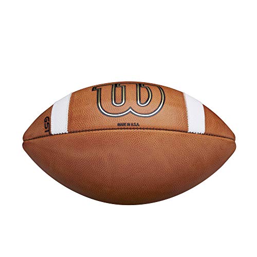 Wilson Gst Leather Game Football - Official #TOP2