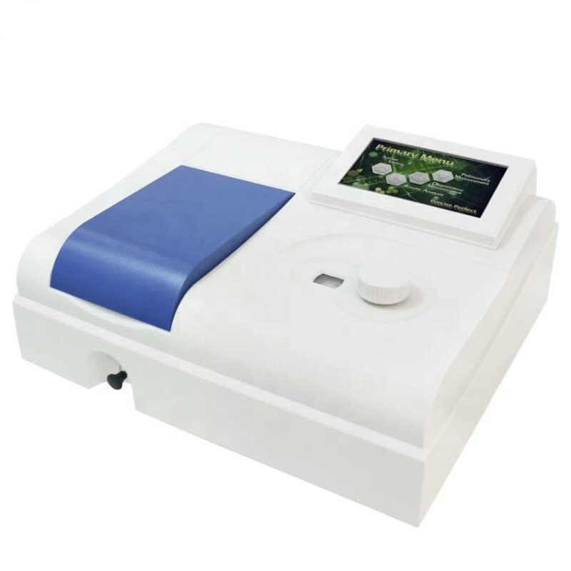 Laboratory 200-1000nm 2nm Standard Spectrophotometer 5-50mm Cuvette Visible