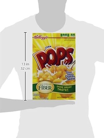 Corn Pops Cereal, 12.5-Ounce Packages (Pack of 4)