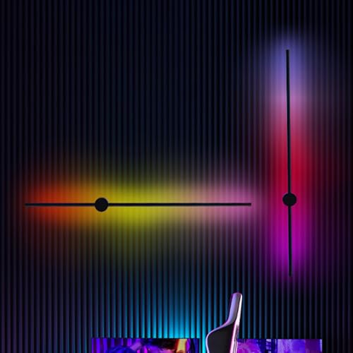 Lámpara de Pared USB Recargable con control por APP y luces LED RGB regulables 7