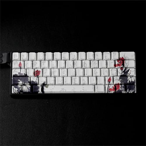 Teclas ergonómicas OEM contra el desgaste para teclado mecánico 65% PBT 6