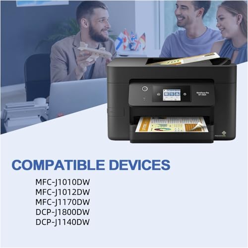 NEXTPAGE LC401XL Black Ink Cartridges High Yield Compatible for Brother LC401 XL LC401XL Black Ink Cartridges for Brother MFC-J1010DW MFC-J1012DW MFC-J1170DW Printer - 2 Pack LC401XLBK - Thumbnail 3