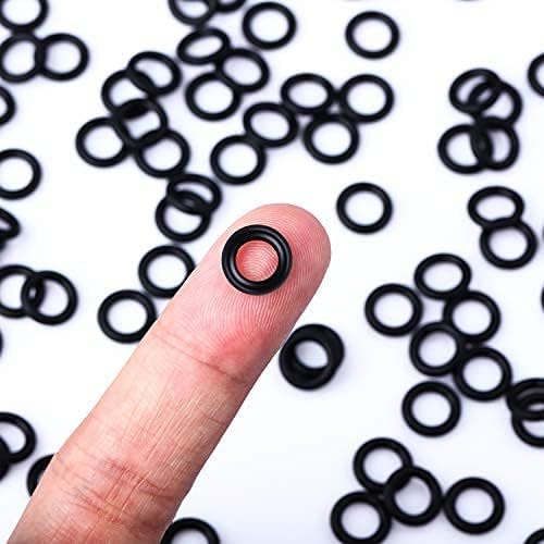 400 Pieces Wacky Worms O-Rings for Wacky Rigging, Silicone Rings for 4 and 5 Inch