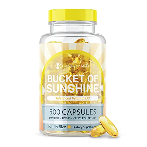 Vitamin D Supplement Family Size 500 Softgels! Vitamin D 5000 IU - Vitamin D3 - Vitamin D Pure Muscle, Bone, and Immune Support - Vitamin D - D3 Vitamin - Vitamin D-3 - Vitamin D3 5000 IU - Vitamina D