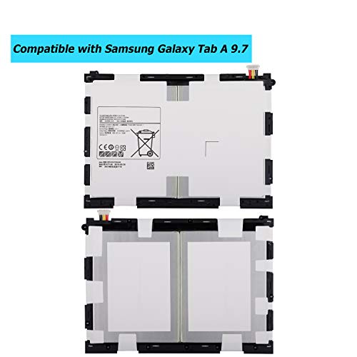 image for Vvsialeek EB-BT550ABE EB-BT550ABA Replacement Battery with Galaxy Tab 