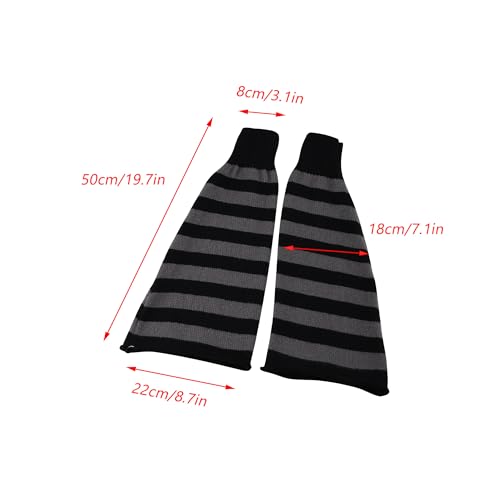 Image of CHIC DIARY Y2K Leg Warmers for Girls Women Kawaii Legs Warmer Harujuku Lolita Accessories Gothic Long Sock Ankle Warmers
