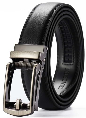 Image of CHAOREN 40mm Ratchet Belt Buckle Only for 1 3 /8 Slide Belt Strap, Automatic Click Buckle Adjustable
