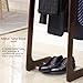 Proman Products Windsor Suit Valet Stand VL16001 with Top Tray, Contour Hanger, Trouser Bar, Tie & Belt Hooks and Shoe Rack, 17