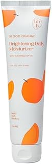 Better Body Bombay Blood Orange Brightening Daily Moisturizer, 100 ml | SPF 30 Sun Shield, All Skin Types, Daily Use, Brightening Formula, Blood Orange Scent