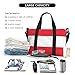 Poezjzw Austrian Flag Travel Duffle Bag Weekender Carry On Tote Bags For Women Hospital Bags For Labor And Delivery Overnight Luggage Bag