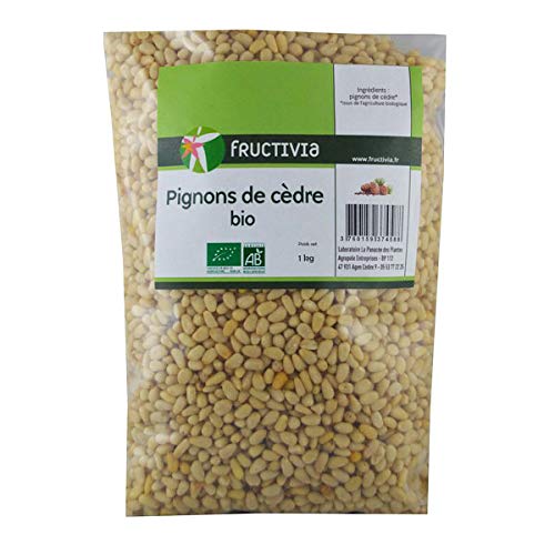 Pignons de Cèdre Bio d'Origine Sauvage 1kg pour Cuisine