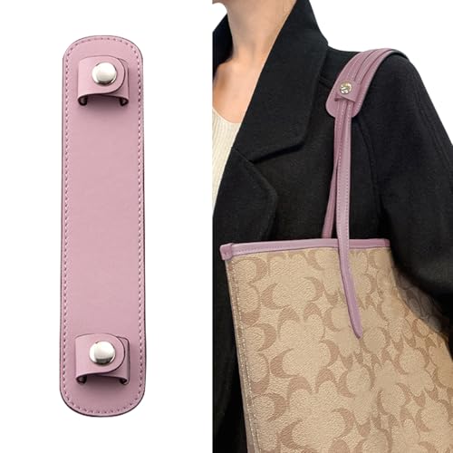 Image of Shoulder Strap Pad Replacement,Microfiber Leather Strap Pads Detachable Cover for Tote Bag