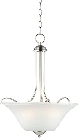Maxim Vital-3 Light Pendant-16.5 Inches Wide by 21 inches high-Satin Nickel Finish