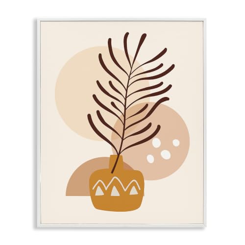 Geometric Boho Botanical, 24 x 30 Inch Framed Giclée Print