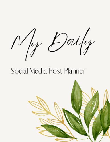 My Daily Social Media Post Planner