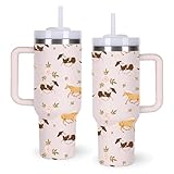 momocici 40oz Horses Tumbler with Handle Gifts for Women.Horse Lover Cups Tumbler Gifts for Women.40 oz Birthday Christmas Horse Cup Tumblers for Horses Lover.